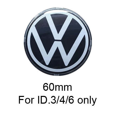 VW 56mm 60mm 65mm Blue Red White Colorful Lights Led Floating Wheel Hubcaps Center Cap Logo for Golf Passat Arteon Tiguan Atlas Bettle ID 3 4 6