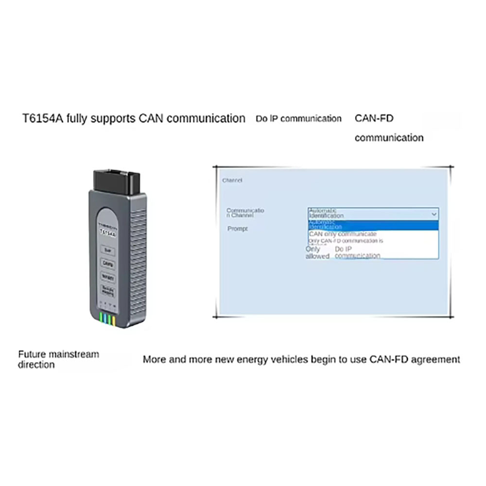 High Quality EUCLEIA T6154A Supports CANFD For VAG Group for VW for Audi Special Inspection Support ODIS24 Engineering 18