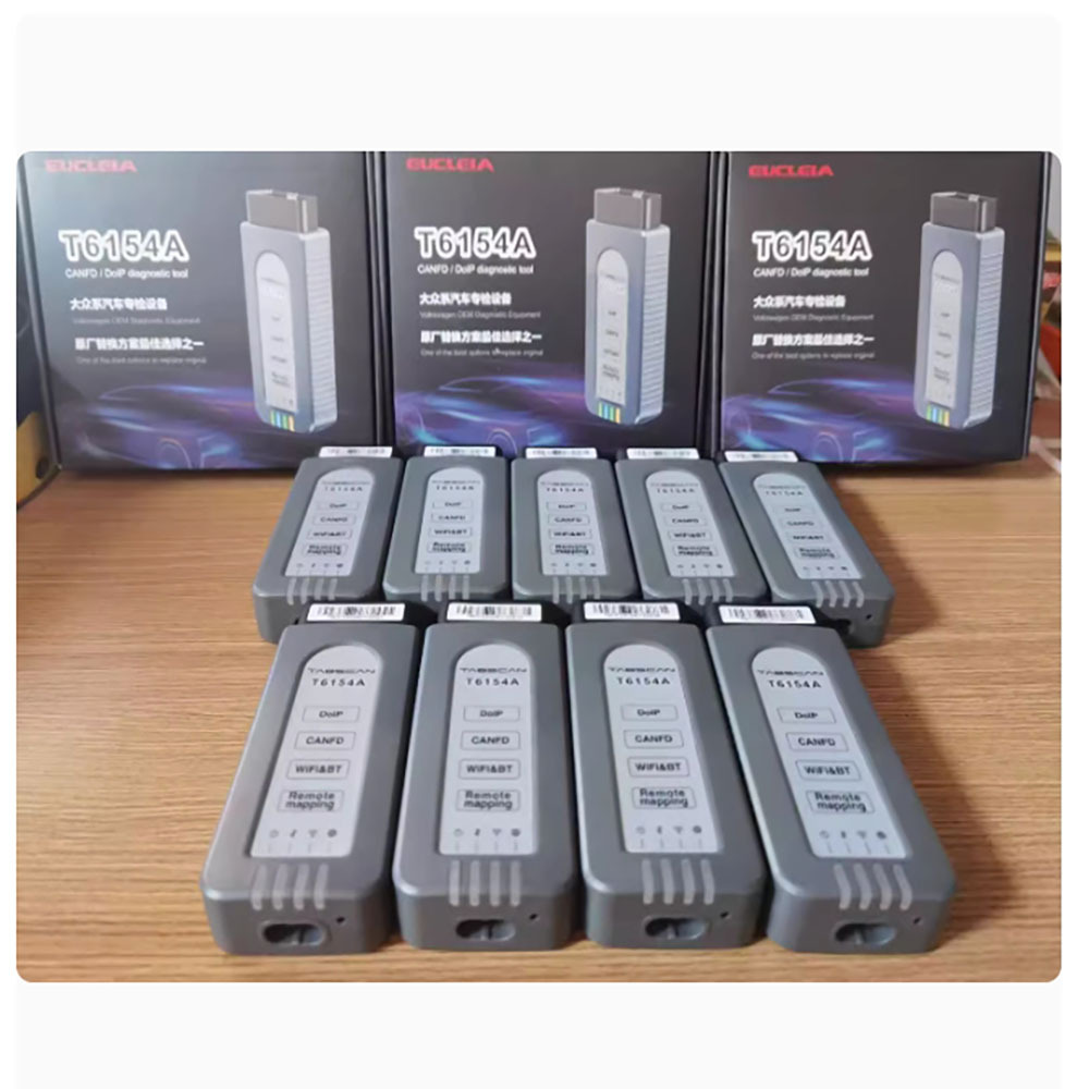 High Quality EUCLEIA T6154A Supports CANFD For VAG Group for VW for Audi Special Inspection Support ODIS24 Engineering 18