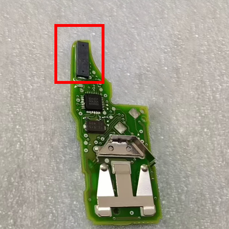 for Volkswagen VW 202AD Flip Remote Fob PCB Repair Kit -Micro Switches+Crystal+Transponder Coil