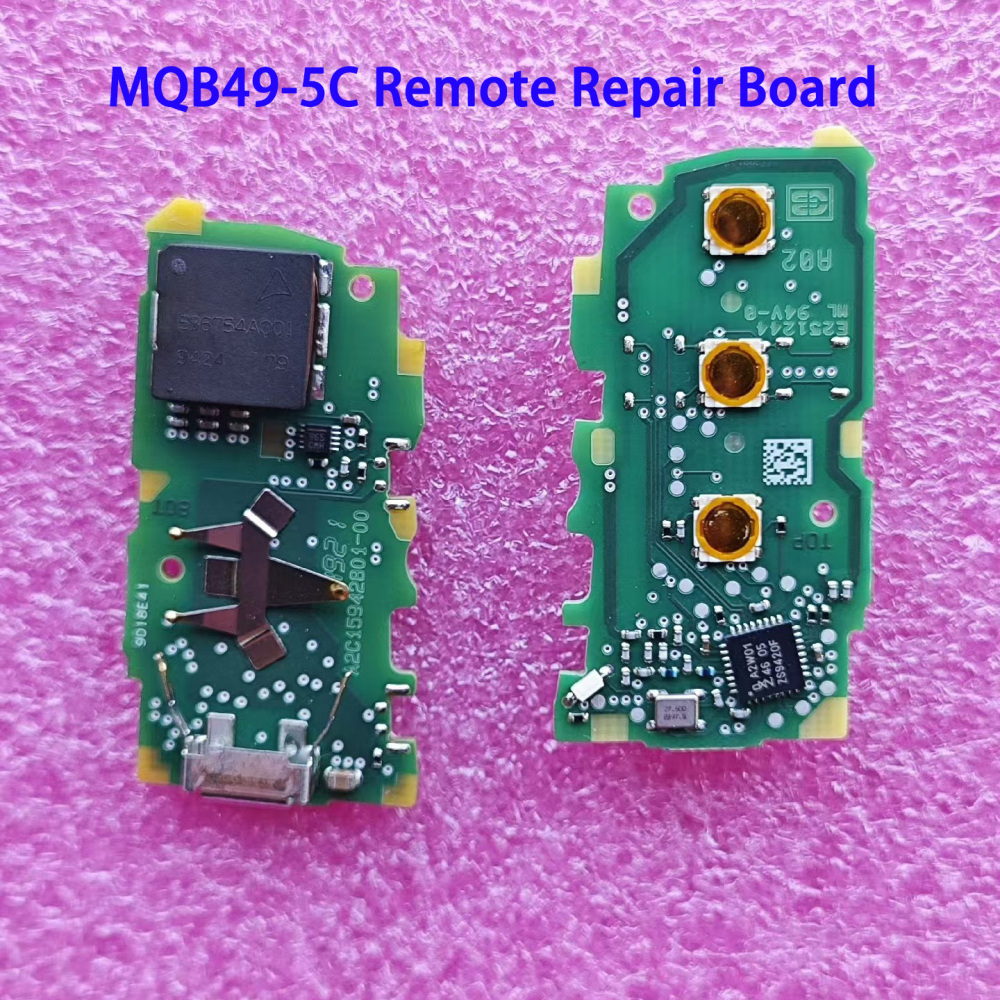 (Used and Locked) PCB Board for Volkswagen VW Magotan B8 Passat MQB48 / MQB49-5C Smart Remote Key Fob Repair