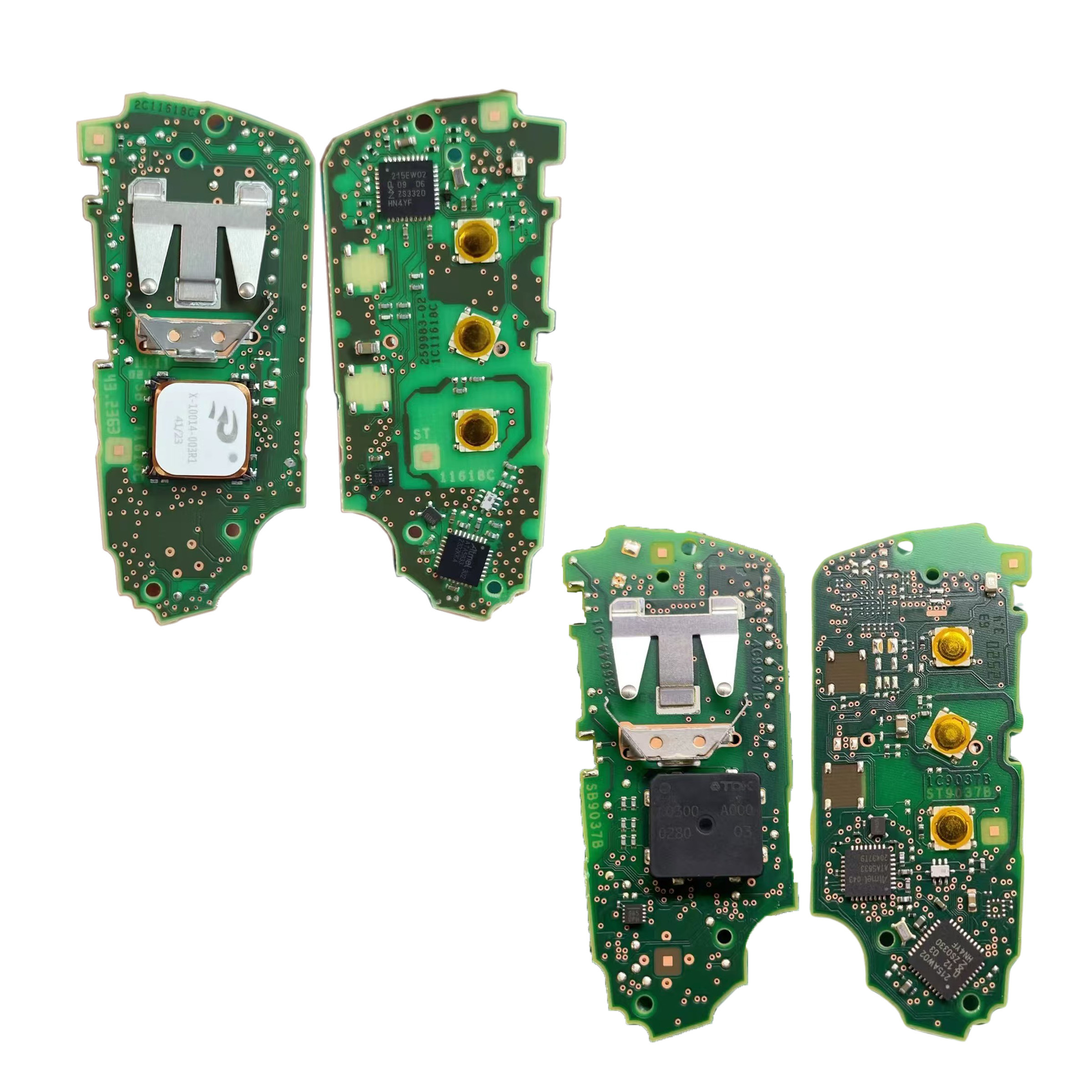(Used and Locked) PCB Board for Volkswagen VW Golf 8 (MQB49-5C) Smart Remote Key Fob Repair