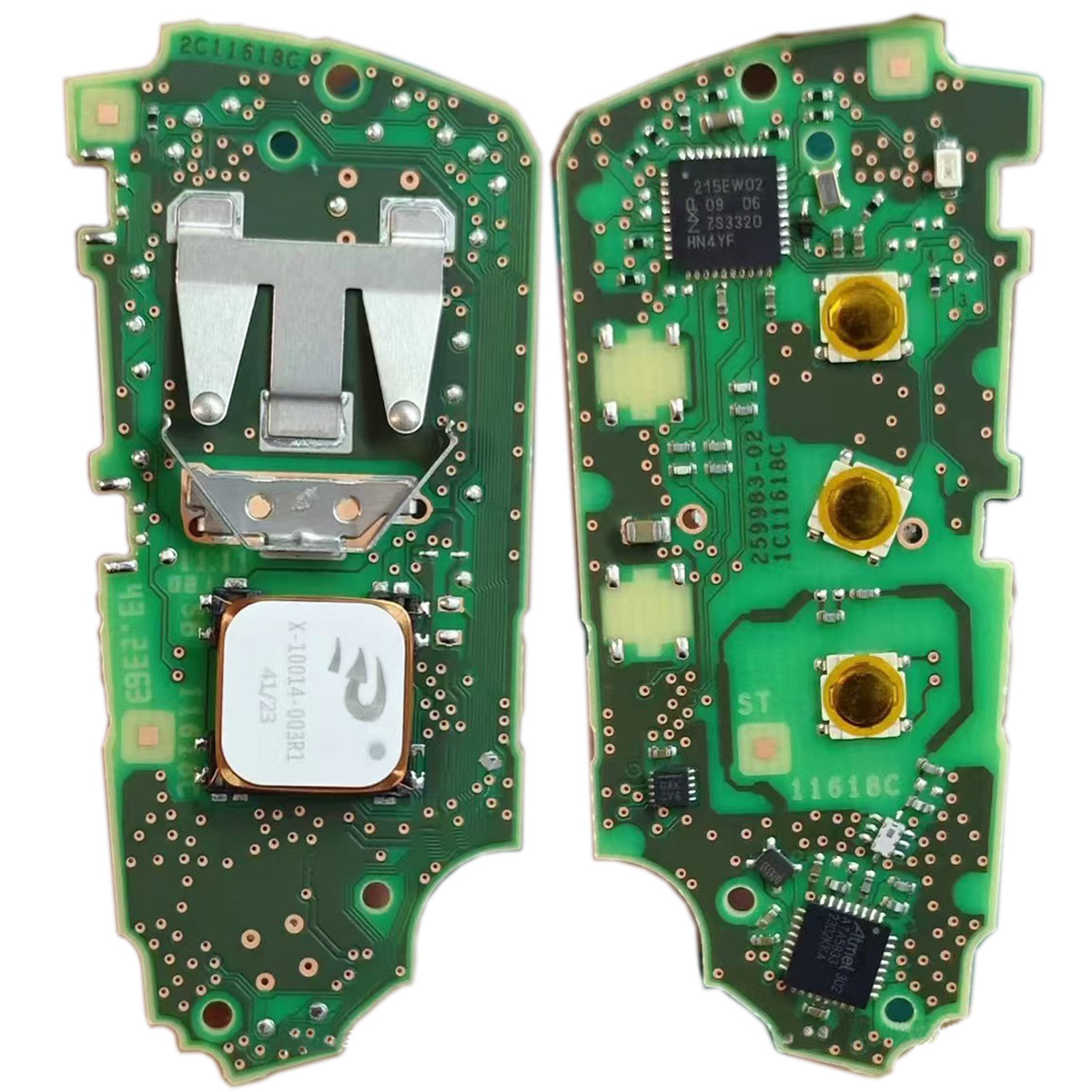 (Used and Locked) PCB Board for Volkswagen VW Golf 8 (MQB49-5C) Smart Remote Key Fob Repair