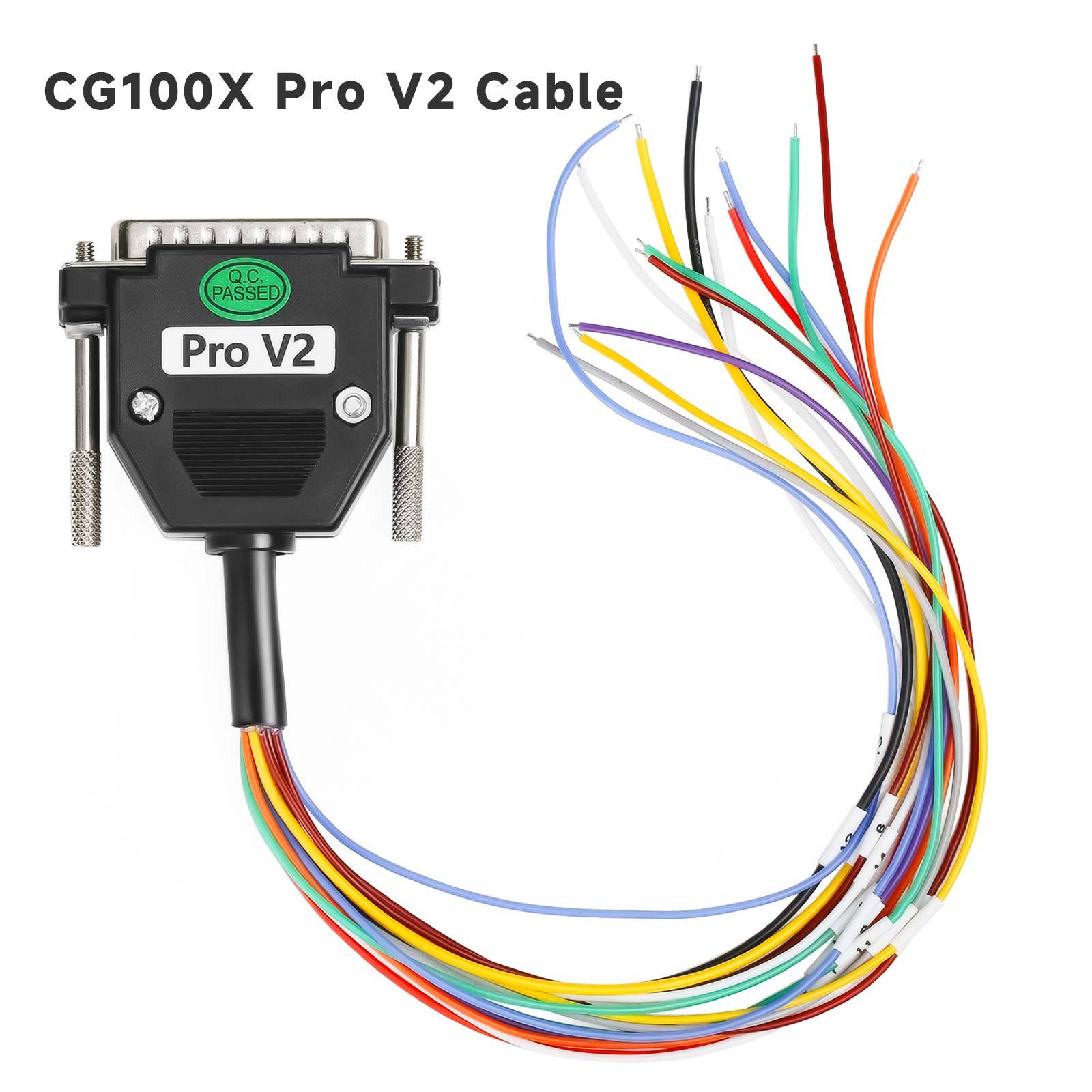 Newest CGDI CG100X Programmer for Airbag Reset /Mileage Adjustment /Chip Reading Support MQB Cars