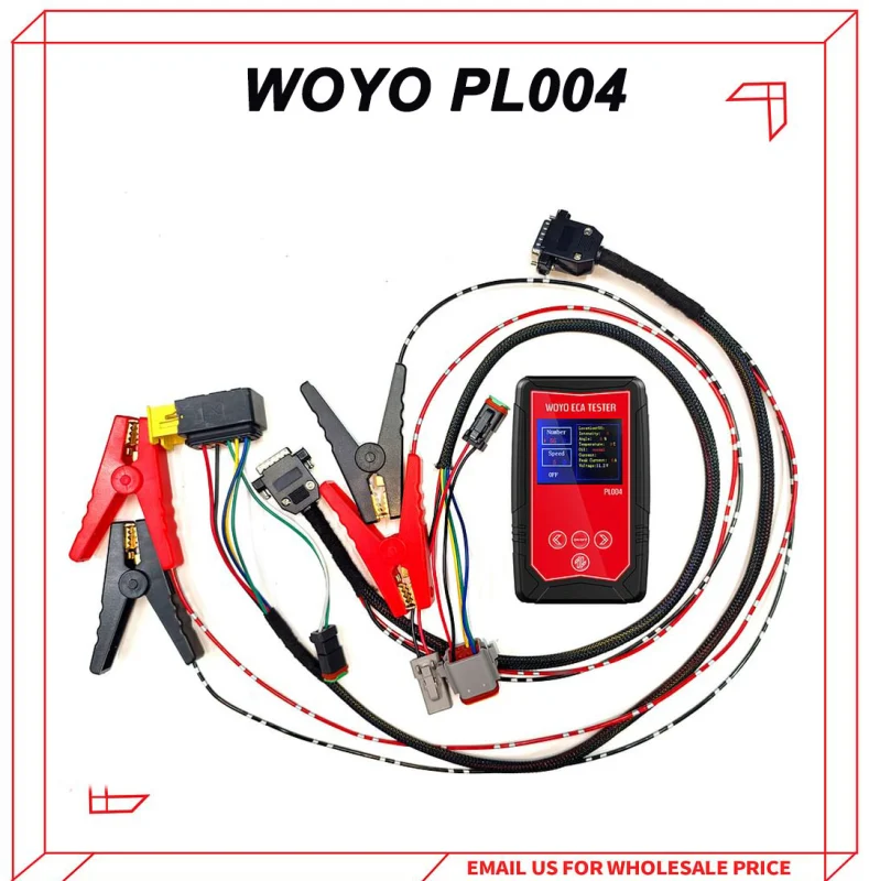 WOYO PL004 Scania ECA Tester for Scania Electric Clutch Actuator Module On Bench Test Tool