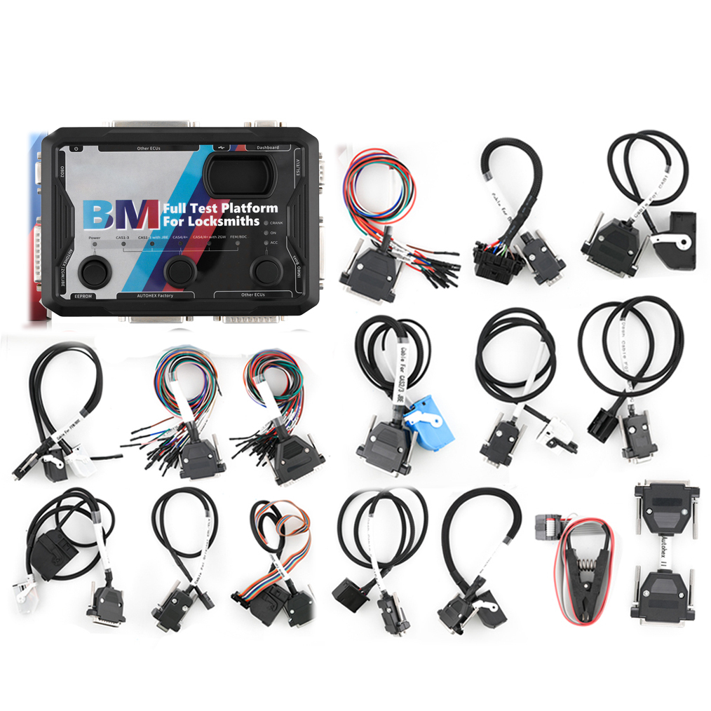 BM Universal Full Test Platform Locksmiths Version for BMW CAS1 CAS2 CAS3 CAS3+ CAS3++ CAS4 CAS4+ FEM BDC1