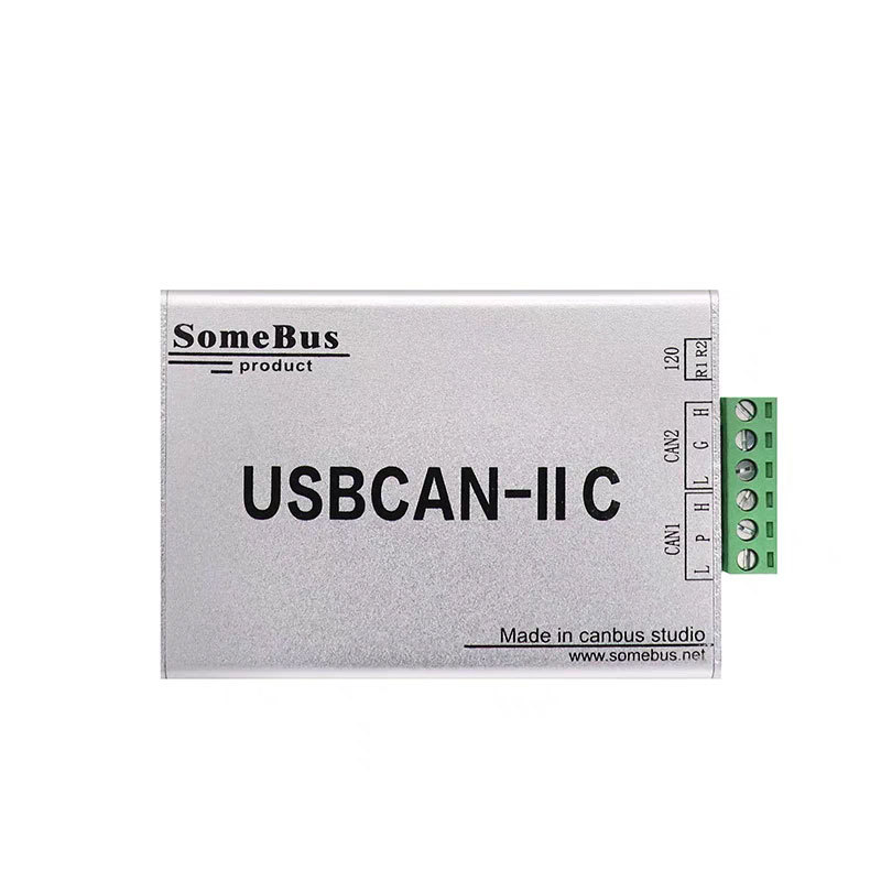 USB-CAN Converter USBCAN-II C CAN BUS Analyzer for CAN-bus Network Diagnosis and Test, Support ECANTools, CAN Test, CAN Pro Test software