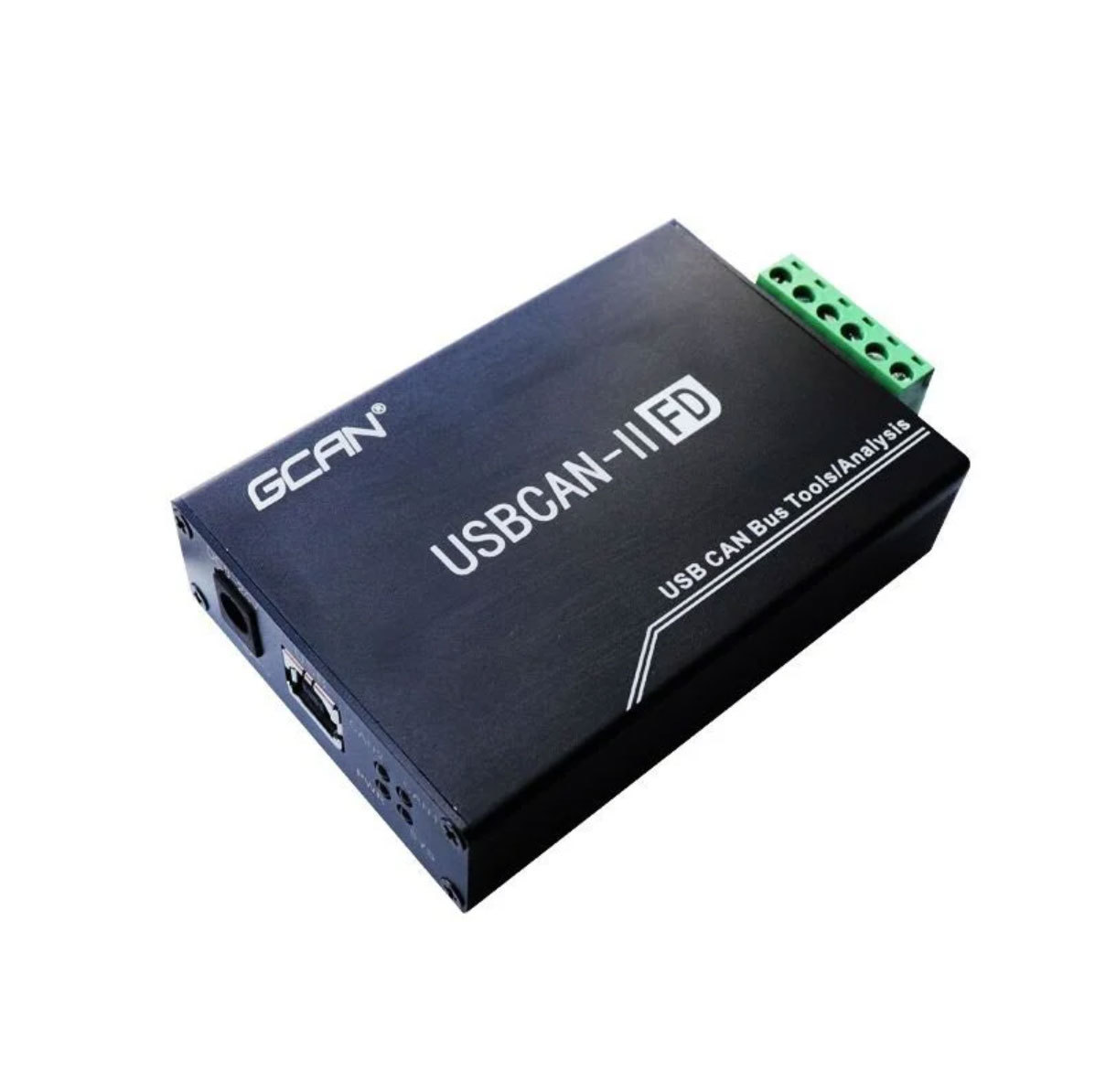 GCAN USBCAN-II FD Adapter USB-CAN Converter CAN BUS Analyzer for CAN-bus Network Diagnosis and Test, Support Standard CAN2.0A/B CAN FD Data Communication