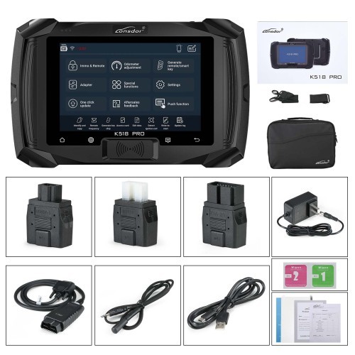Lonsdor K518 PRO Key Programmer Full Version & K518 PRO FCV (Free Combination Version) Universal Key Programming Device