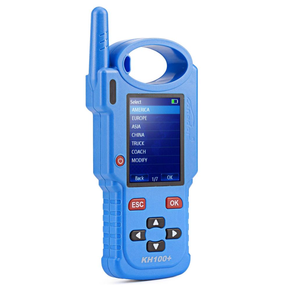 Lonsdor KH100+ Key Programmer Remote Generator & 4D/46/48 Chip Simulation Tool Support 8A(H chip) Generation