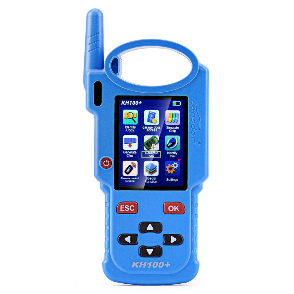 Lonsdor KH100+ Key Programmer Remote Generator & 4D/46/48 Chip Simulation Tool Support 8A(H chip) Generation