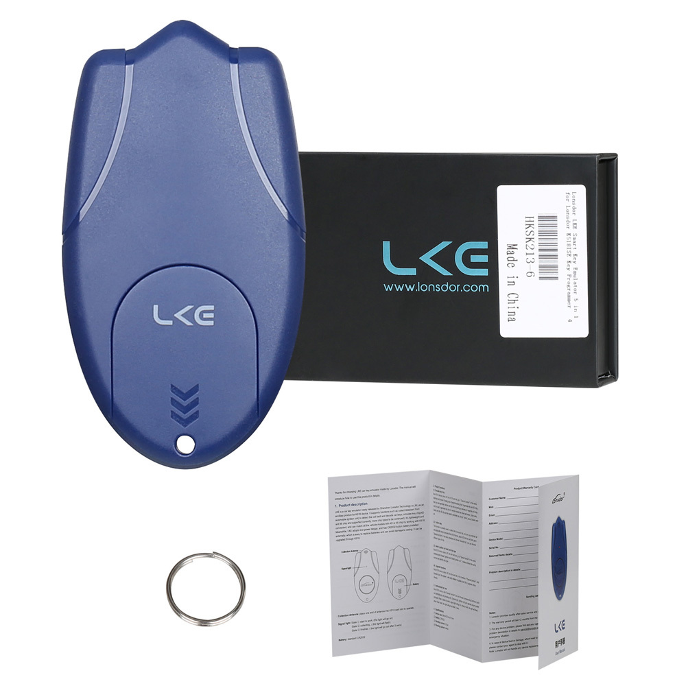 Lonsdor LKE Smart Key Emulator 5 in 1 for K518 Key Programmer Replace the SKE Toyota Lexus Smart Key Emulator
