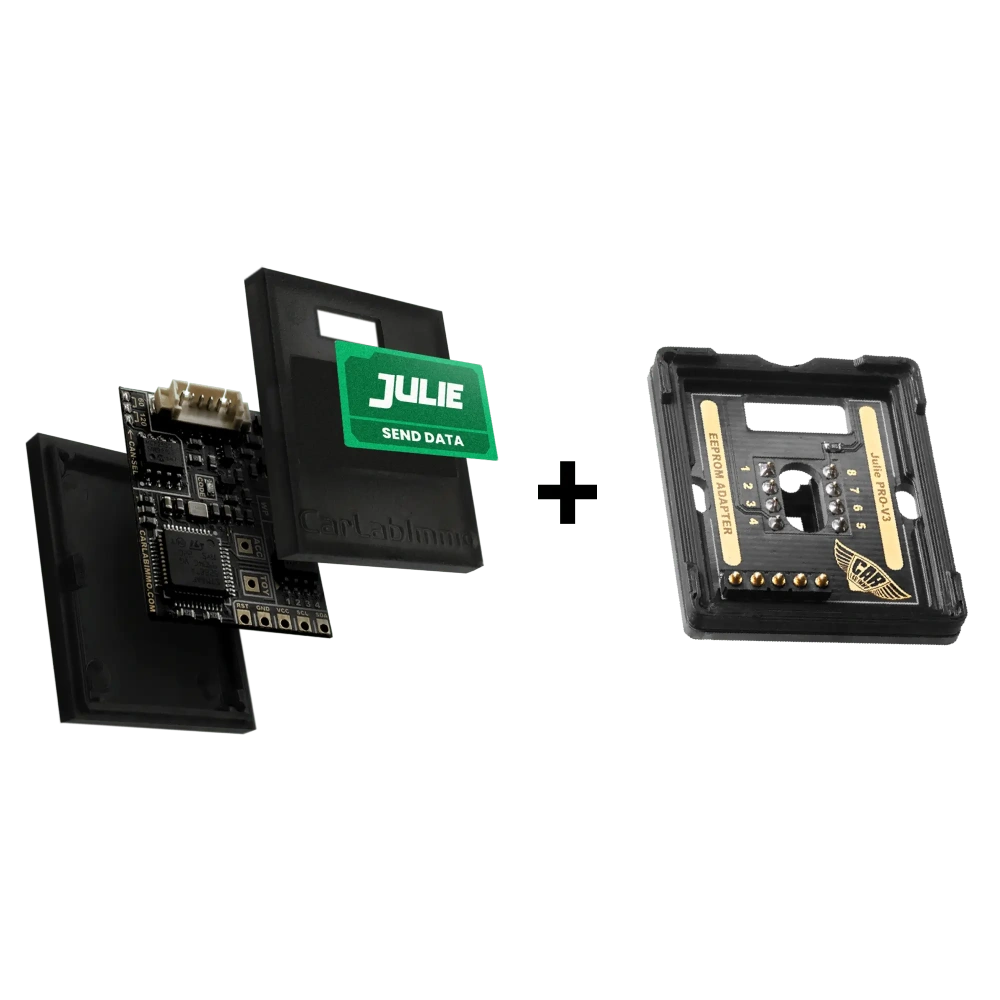 CarLabImmo Julie SEND DATA Emulator + 24C02 EEPROM Adapter