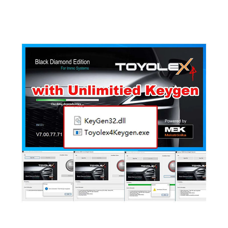Toyolex4 BDE(ToyoLex 4 Black Diamond Edition) - DISABLE IMMOBILIZER SYSTEM Through FLASH FILE on Toyota, Lexus and Hino (N04 engines)