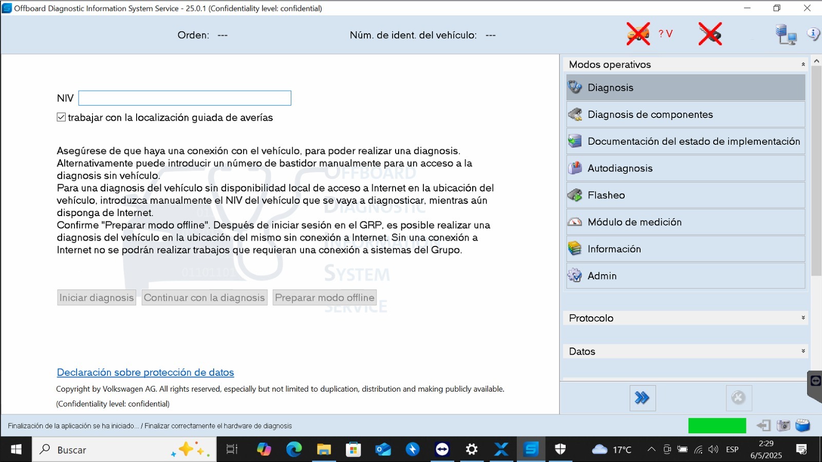 Odis Service 24.1.2/25.0.1 Odis Engineering 18/19 Software Remote Download Install Support GRP Login Vas6154A Serials
