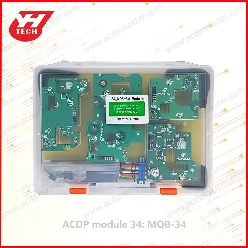 ACDP ACDP2 Module #34 MQB-34 Supports VW RH850 series R7F7xx0x 5A IMMO and 5A/5C Mileage Correction