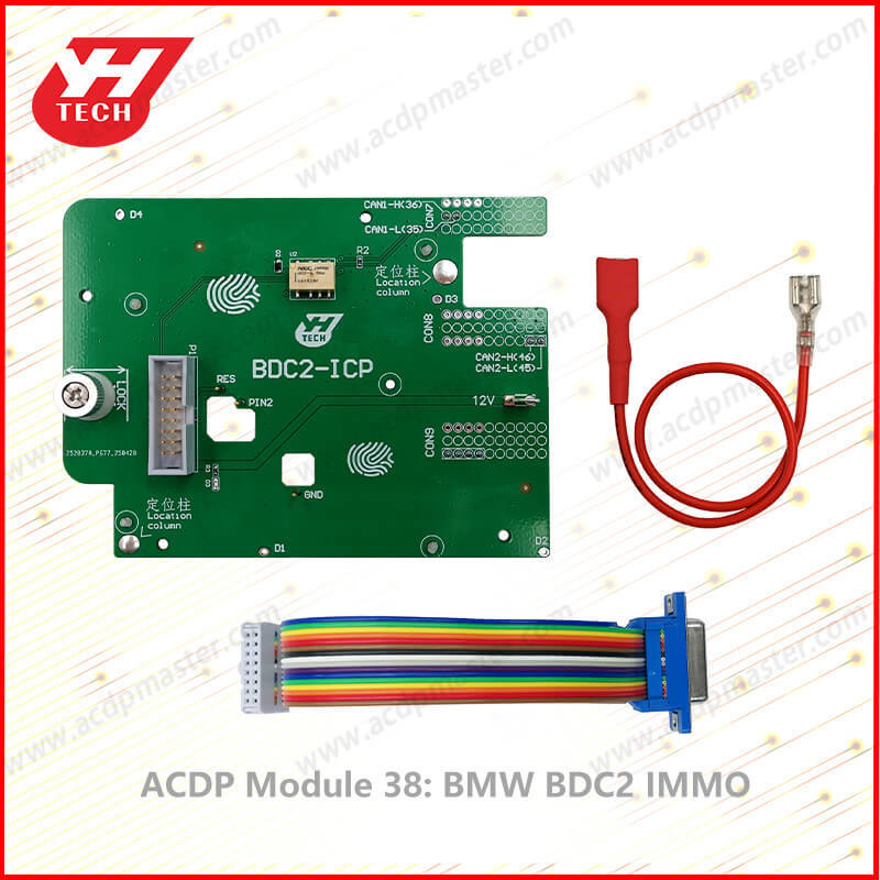 ACDP ACDP2 Module #38 for BMW BDC2 IMMO All Versions Adding Keys,BDC2 Refresh and Copy Data Replacement