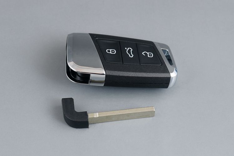 for Volkswagen Smart Car Key Shell with Spare Key Blade Empty Blank Case No Chip No PCB Board