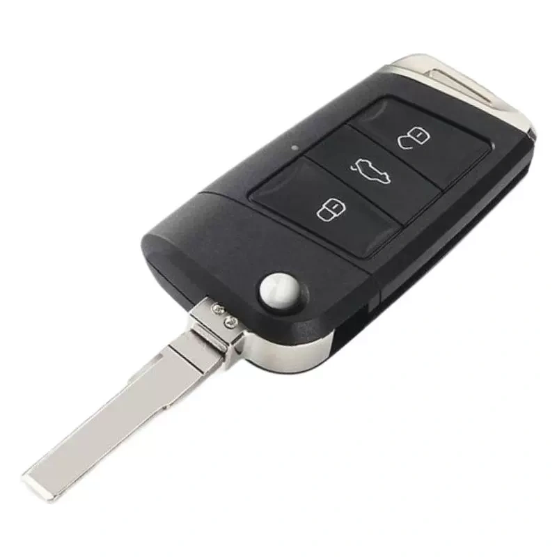 Modified Key Shells for Volkswagen Remote Fobs Empty Blank Case No Chip No PCB Board