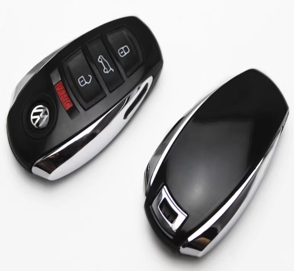 for Volkswagen Smart Car Key Shell with Spare Key Blade Empty Blank Case No Chip No PCB Board