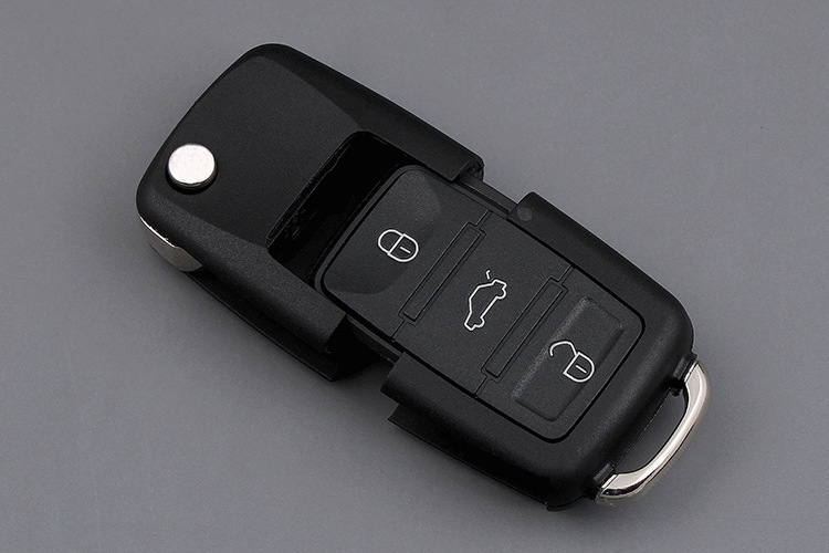 for Volkswagen Flip Key Shell Switchblade Key Empty Blank Case No Chip No PCB Board