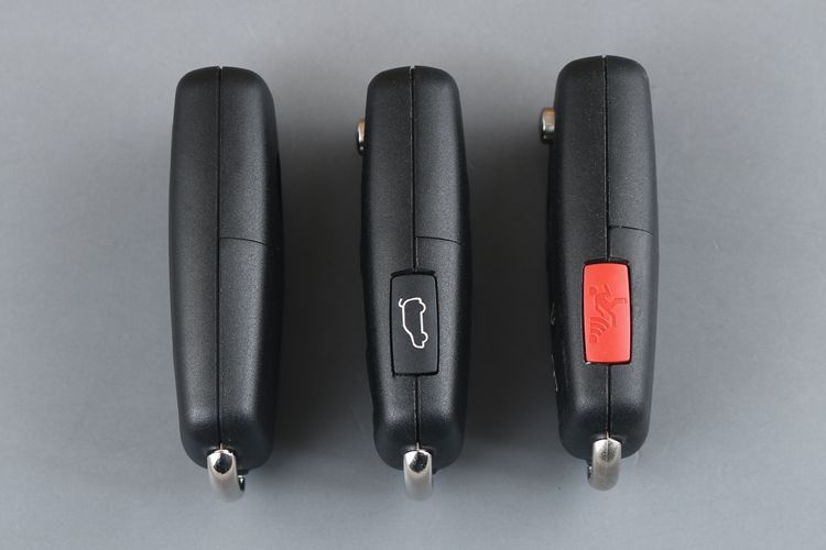 for Volkswagen Flip Key Shell Switchblade Key Empty Blank Case No Chip No PCB Board