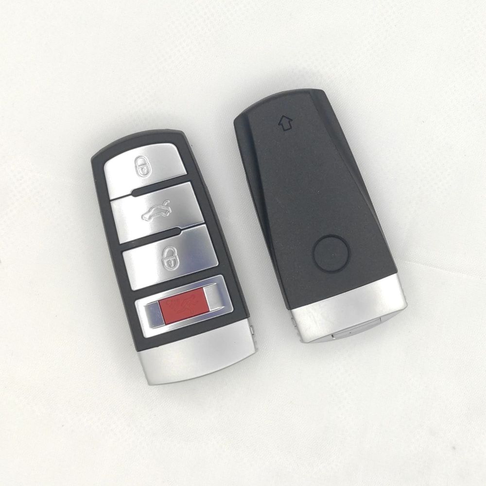 for Volkswagen Smart Car Key Shell with Spare Key Blade Empty Blank Case No Chip No PCB Board