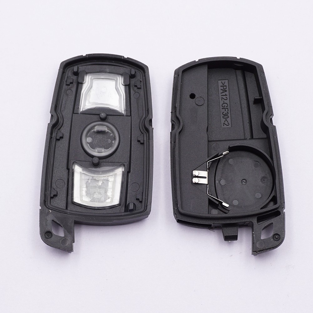 for BMW Smart Card Shell with Spare Key Blade Empty Blank Case No Chip No PCB Board