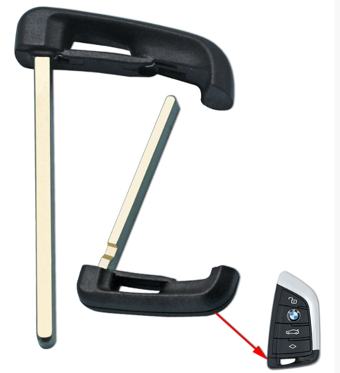 Emergency Key Blade for BMW Smart Card Keyless Entry Remote Fob Mechanical Keys Replacement