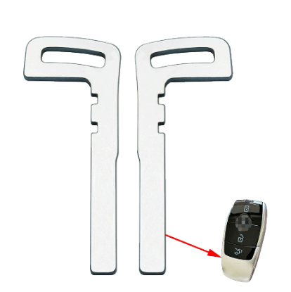 Emergency Key Blade for Mercedes Benz Smart Card Keyless Entry Remote Fob Mechanical Keys Replacement