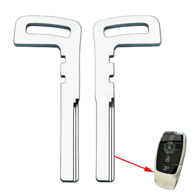Emergency Key Blade for Mercedes Benz Smart Card Keyless Entry Remote Fob Mechanical Keys Replacement