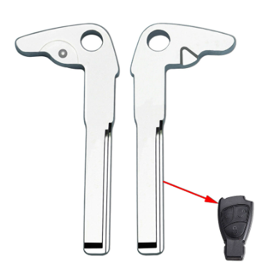 Emergency Key Blade for Mercedes Benz Smart Card Keyless Entry Remote Fob Mechanical Keys Replacement