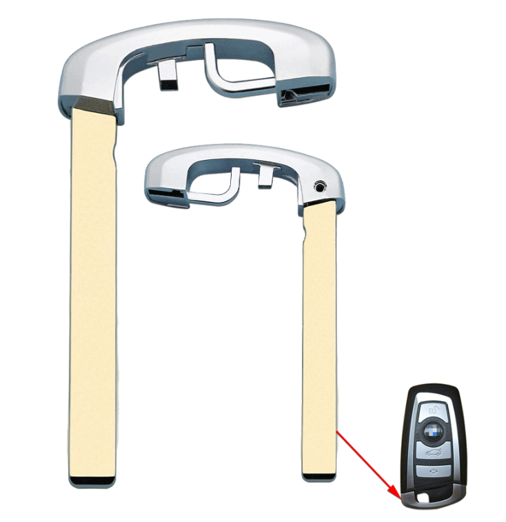 Emergency Key Blade for BMW Smart Card Keyless Entry Remote Fob Mechanical Keys Replacement