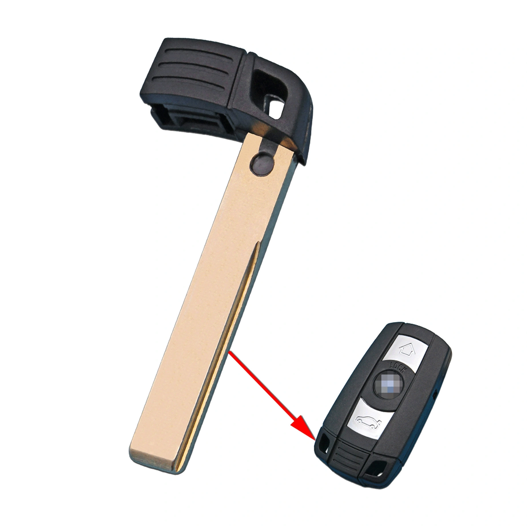 Emergency Key Blade for BMW Smart Card Keyless Entry Remote Fob Mechanical Keys Replacement