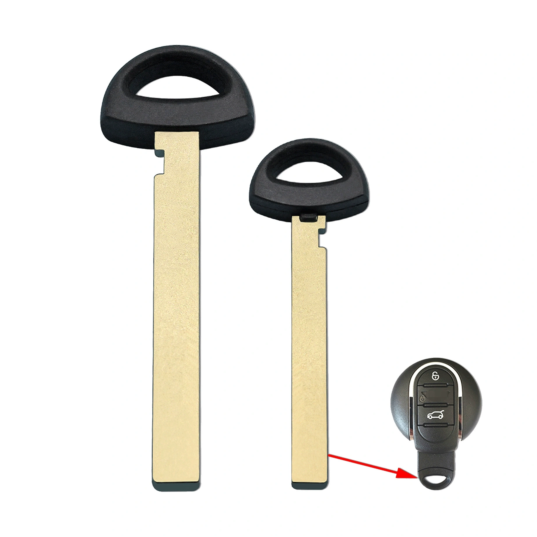 Emergency Key Blade for BMW Smart Card Keyless Entry Remote Fob Mechanical Keys Replacement