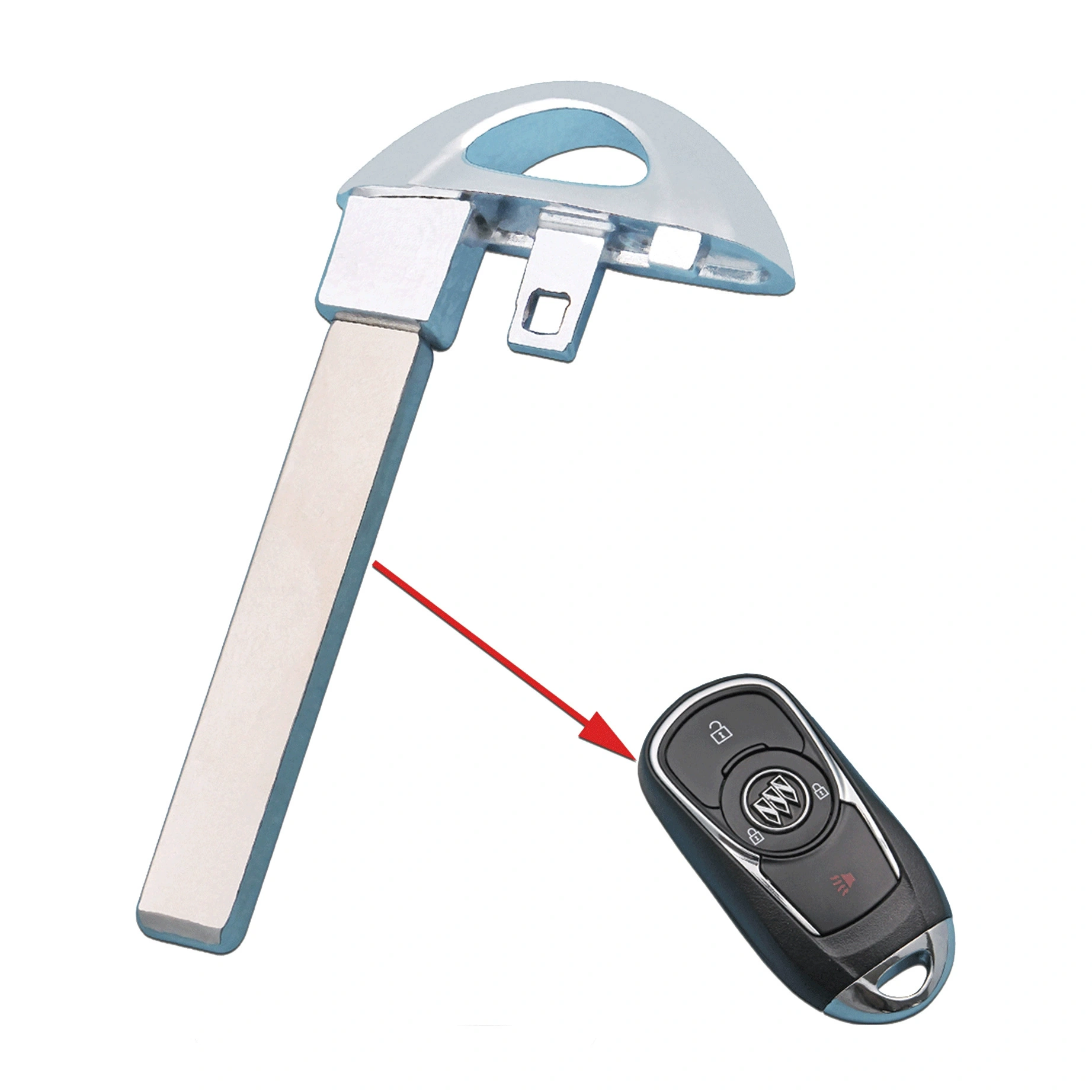 Emergency Key for Buick Chevrolet Cadillac GM Car Smart Card Keyless Entry Remote Fob