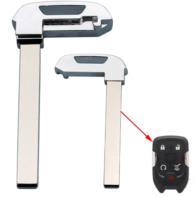 Emergency Key for Buick Chevrolet Cadillac GM Car Smart Card Keyless Entry Remote Fob