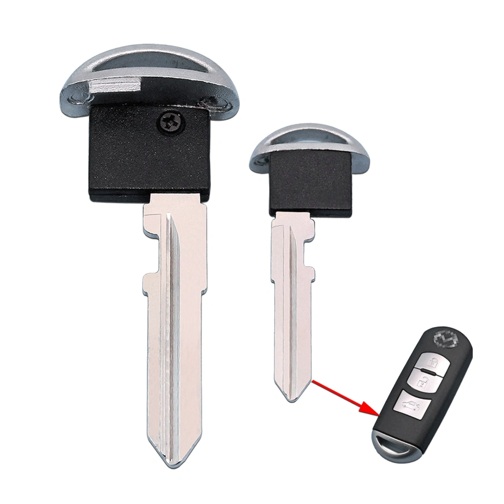 Mechanical Keys Replacement for Mazda Smart Card Keyless Entry Remote Fob