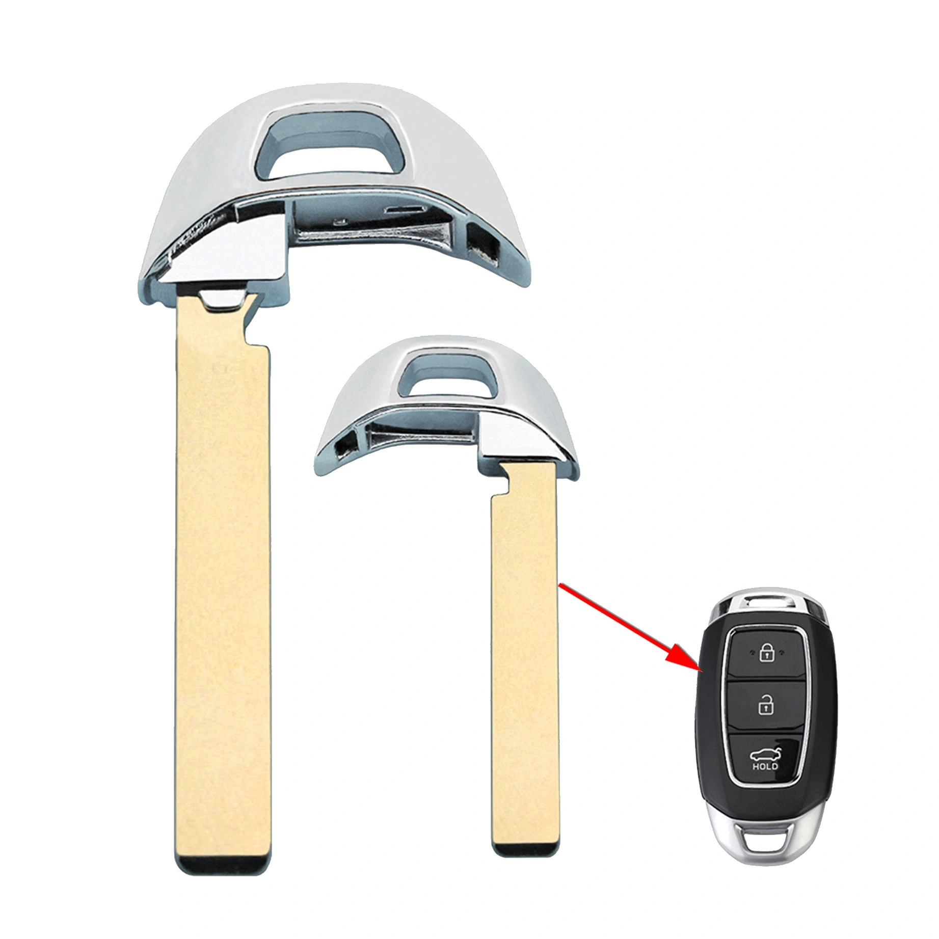Emergency Key for Hyundai Kia Car Smart Card Keyless Entry Remote Fob