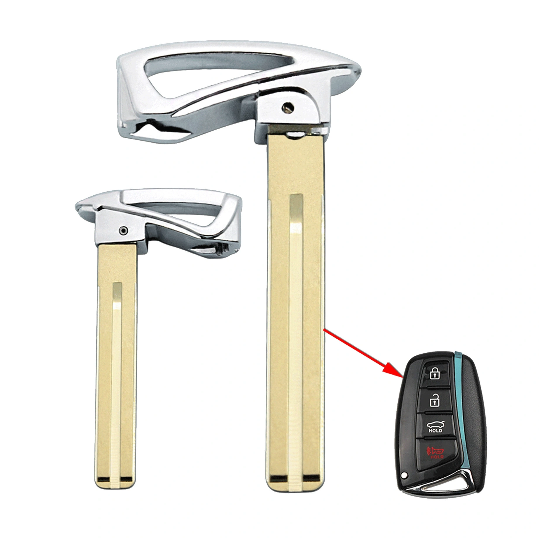 Emergency Key for Hyundai Kia Car Smart Card Keyless Entry Remote Fob