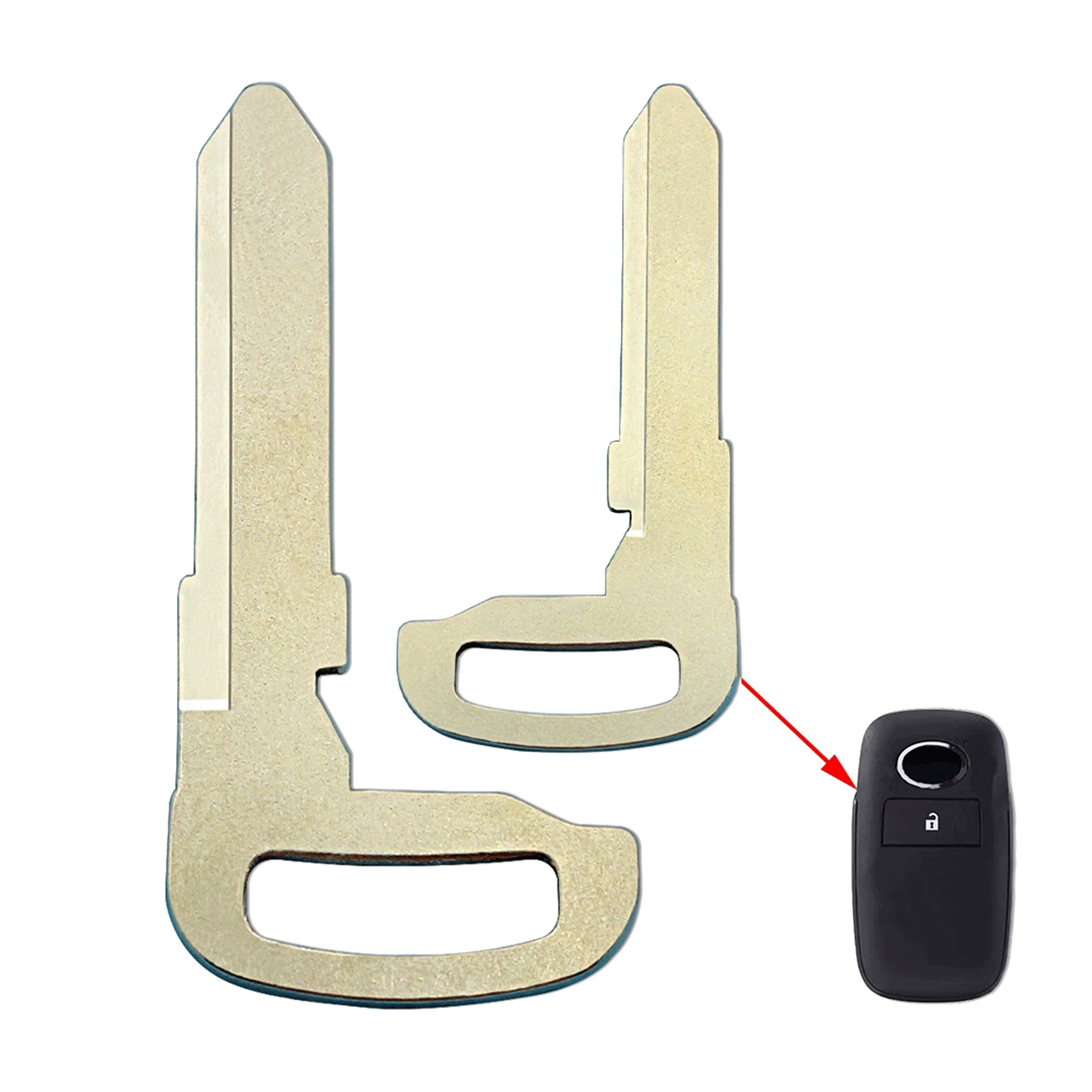 Emergency Key for Toyota Lexus Daihatsu Smart Card Keyless Entry Remote Fob