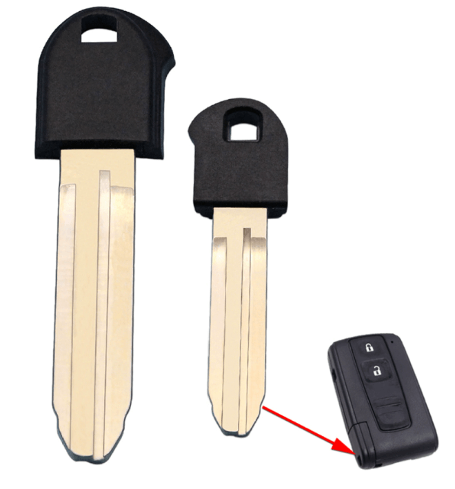Emergency Key for Toyota Lexus Daihatsu Smart Card Keyless Entry Remote Fob