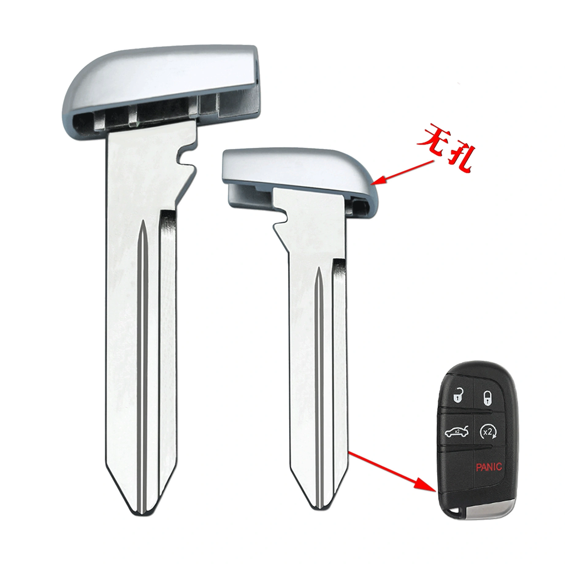 Emergency Key for Chrysler Doodge Jeep Car Smart Card Keyless Entry Remote Fob