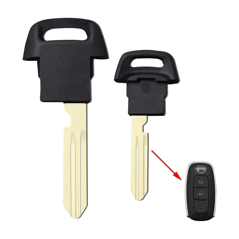 Spare Emergency Key for Nissan Car Smart Card Keyless Entry Remote Fob