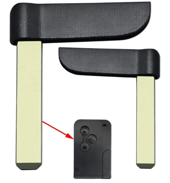 Emergency Key for Renault Car Smart Card Keyless Entry Remote Fob