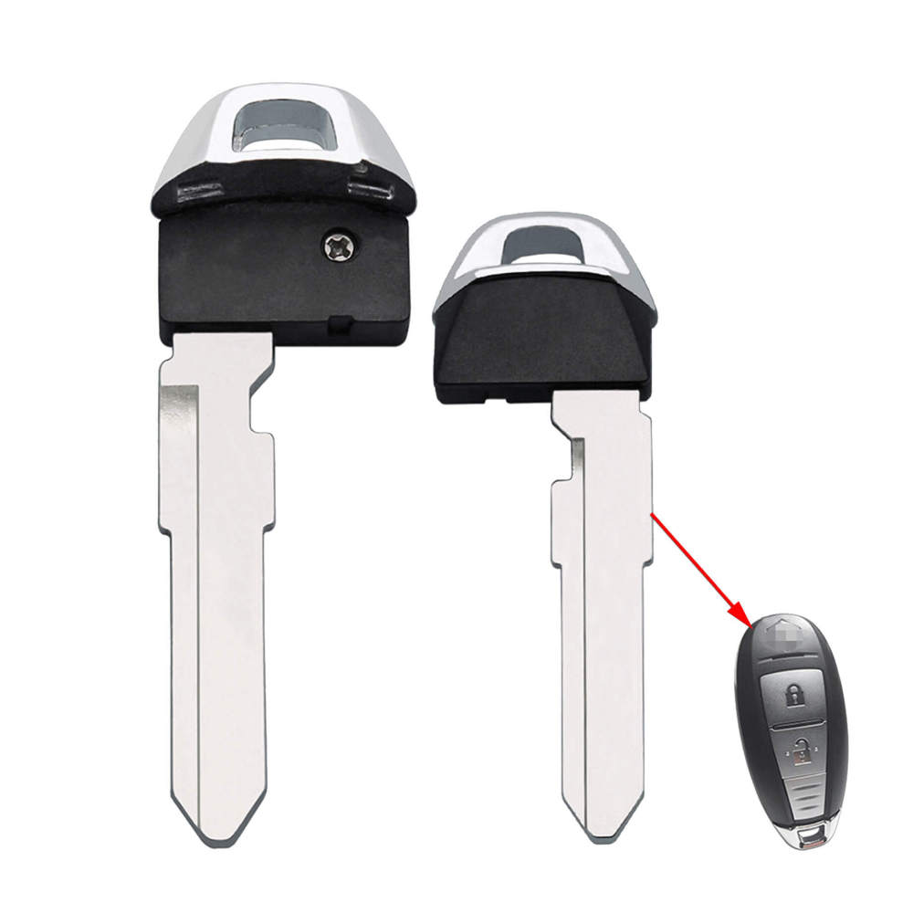 Spare Emergency Key for Suzuki Car Smart Card Keyless Entry Remote Fob