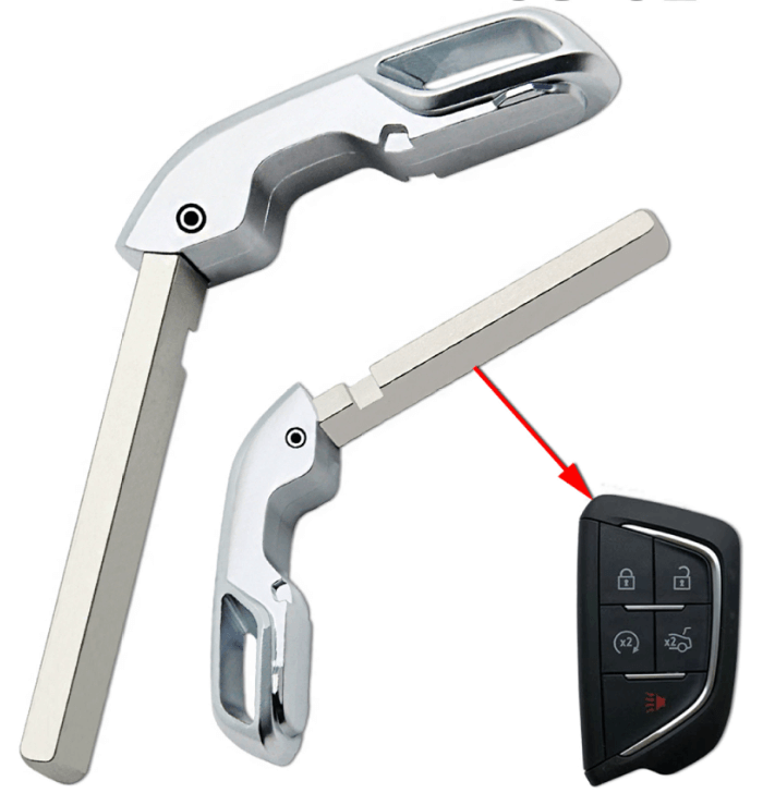 Emergency Key for Buick Chevrolet Cadillac GM Car Smart Card Keyless Entry Remote Fob