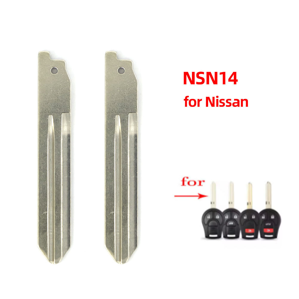 Non-Flip Remote Key Blades for Renault Peugeot Opel Nissan Dacia Remote Head Keyfobs Fixed Key Blades