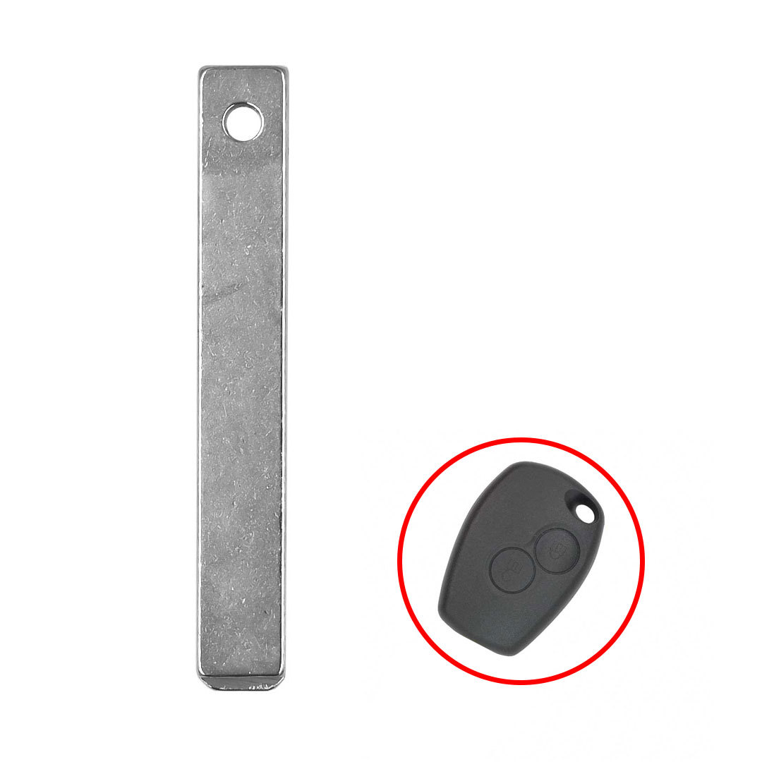 Non-Flip Remote Key Blades for Renault Peugeot Opel Nissan Dacia Remote Head Keyfobs Fixed Key Blades