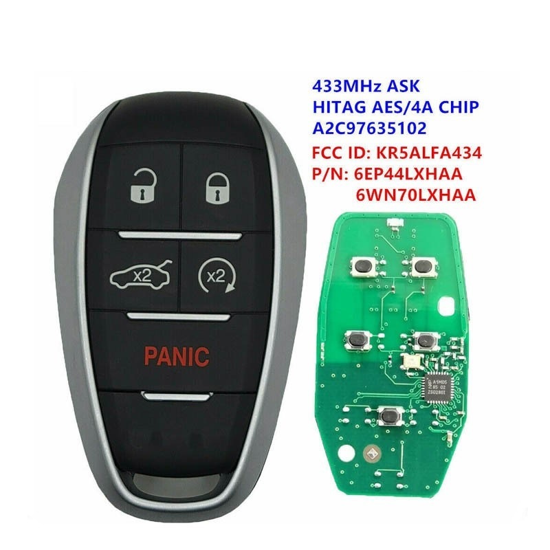 for Alfa Romeo Smart Card Remote Fobs OEM Key Replacement with Electronics